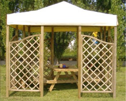 Gazebo roma Quick dettaglio